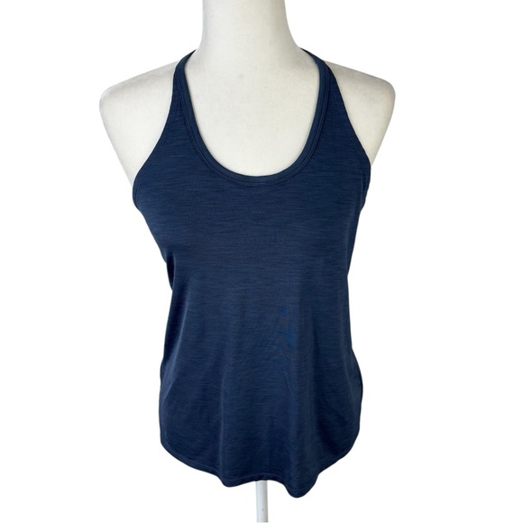 Athleta Blue Sleeveless Relaxed Tank Top Size M - Picture 1 of 6